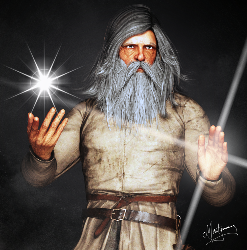 Mategaladh 3D character concept from The Rise of the Western Kingdom